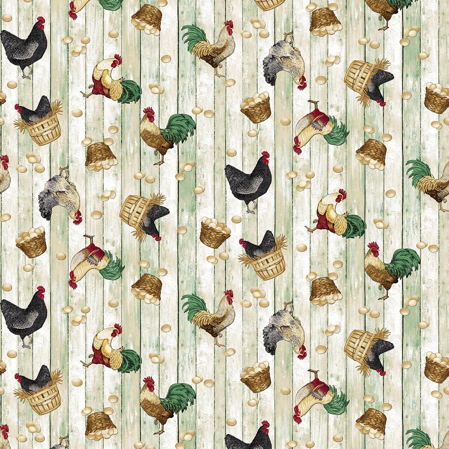 Chicken Shack by Henry Glass Fabrics