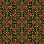 Chicken Shack, Medallion Tiles Brown Quilting Fabric