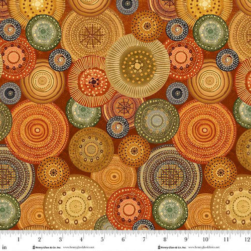 Crow-mazing Quilting Fabric Collection by Henry Glass – Large Medallions