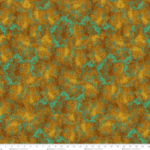 Crow-mazing Quilting Fabric Collection – Ochre Texture Fabric by the 1/4 Yard by Henry Glass Fabrics