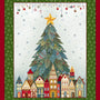 Ice Blue Multi Tree Panel | Henry Glass Fabric