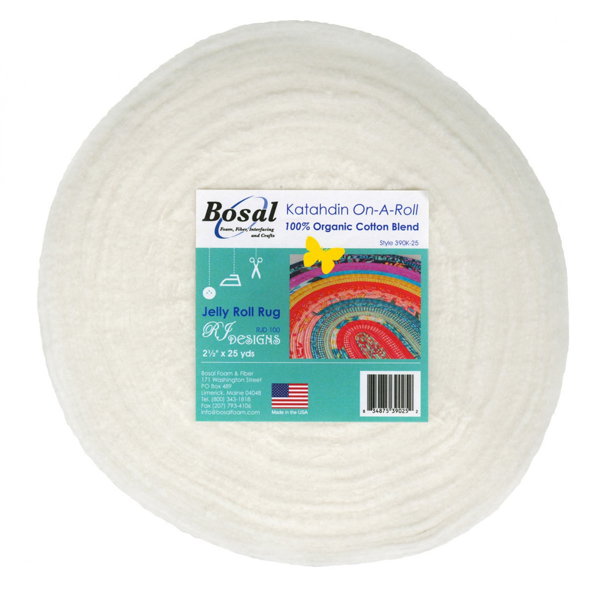 Katahdin On-A-Roll 100% Organic Cotton Blend