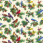 💛 Allover Birds - Cream Quilting Fabric by Elizabeth's Studio
