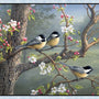 Chickadee Morning Quilting Fabric Panel – Elizabeth’s Studio