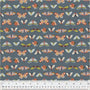 Under the Canopy, Moonlit Moths-Slate Quilt Fabric