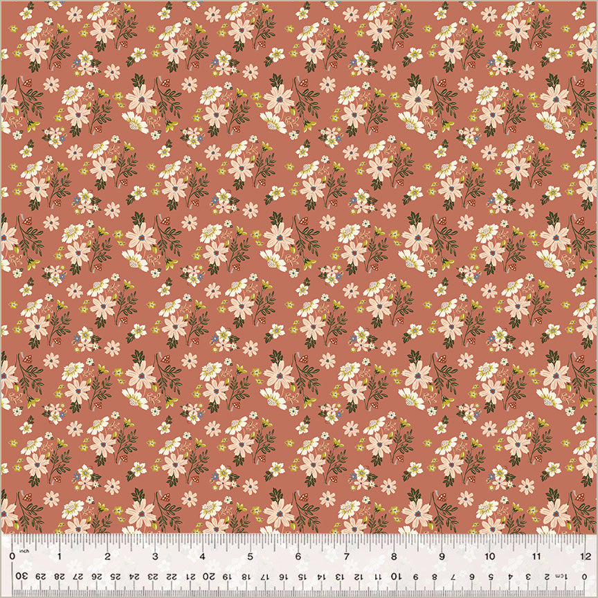 Under the Canopy, Posies-Terra Quilt Fabric
