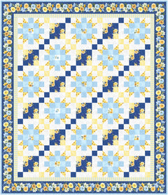 Gentle Meadow Throw Quilt Kit 62" x 72" | Wilmington Prints