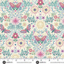 Luna, Cream Night Garden Quilt Fabric by Makower UK