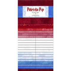"Patriotic Pop" Red White and Two Quilt Kit –Featuring TWO Patriotic Flags in One Kit! by Wilmington Prints