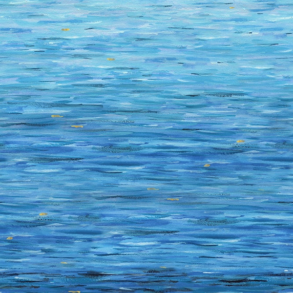 Pacific Water Texture Fabric – Behind Blue Eyes Collection | Studio E Fabrics