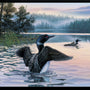 "Loons" Quilting Fabric Panel by Elizabeth’s Studio