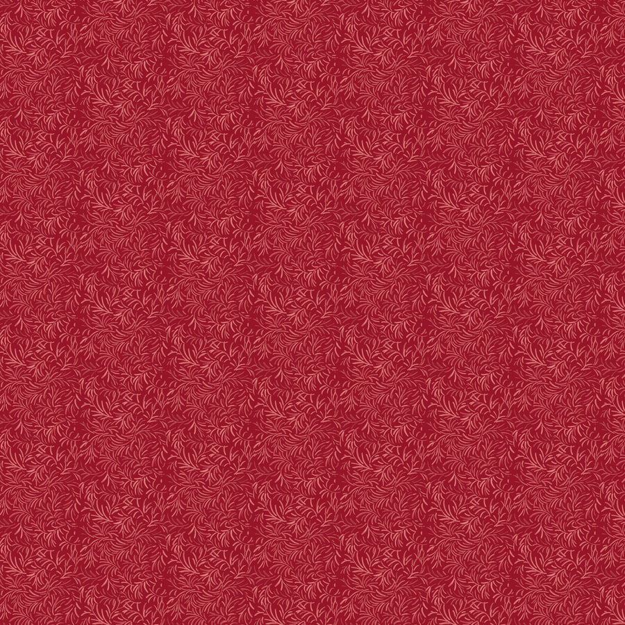 Blooming Memories Red Branches Quilt Fabric