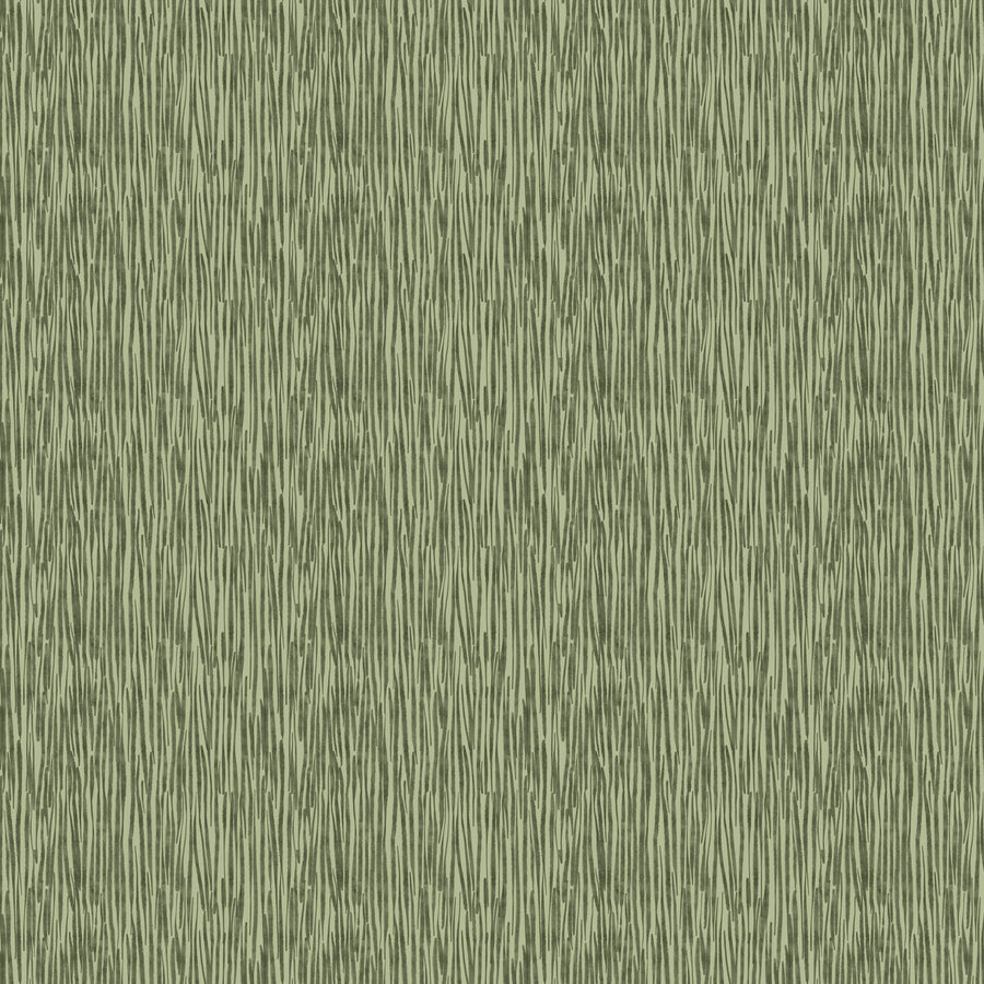 Blooming Memories Green Stripes Quilt Fabric