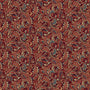 American Spirit Fabric Collection- Winter Paisley Dark Red by Benartex