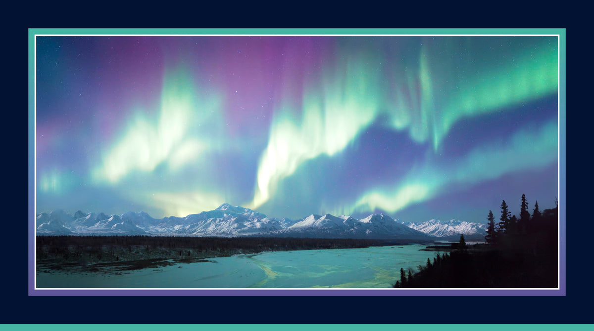 'River of Light' ~ Aurora's Passage Quilt Panel | P&B Textiles
