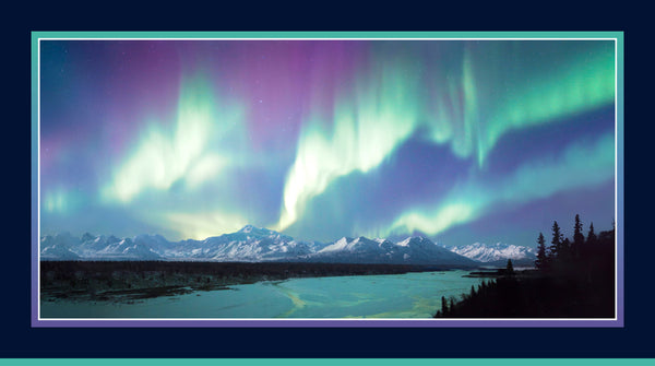 'River of Light' ~ Aurora's Passage Quilt Panel | P&B Textiles