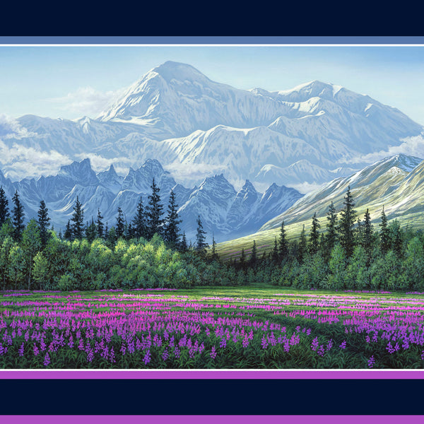 'Field of Dreams' ~ Aurora's Passage Quilt Panel | P&B Textiles