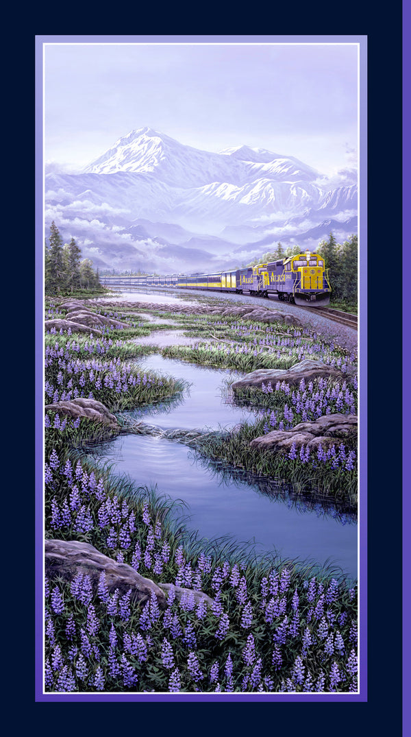 'Great Land Passage' ~ Aurora's Passage Quilt Panel | P&B Textiles