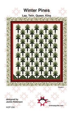 Winter Pines Pattern by Animas Quilts