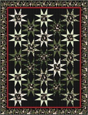 Stars of the Forest Pattern by Animas Quilts