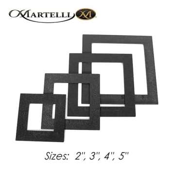Martelli Small Square Fussy Cut Windows Template Set