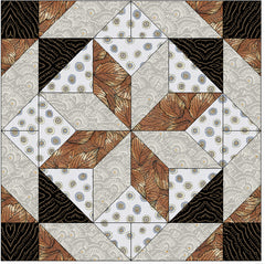 Shooting Star Quilt Kit – Origins Fabric by P&B Textiles | Limited Edition by P & B Textiles