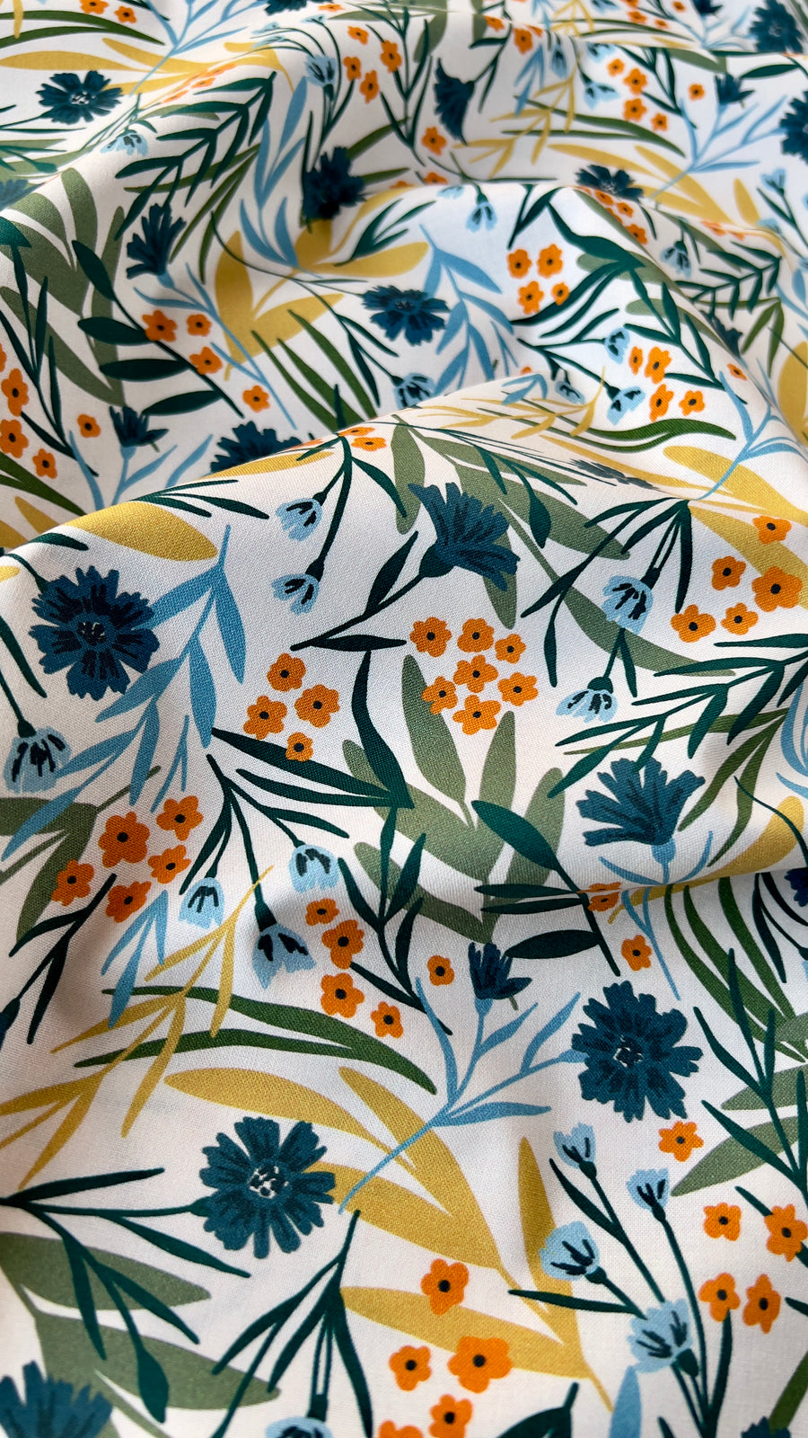 Baltic Woodland, Flower Meadow Quilting Fabric