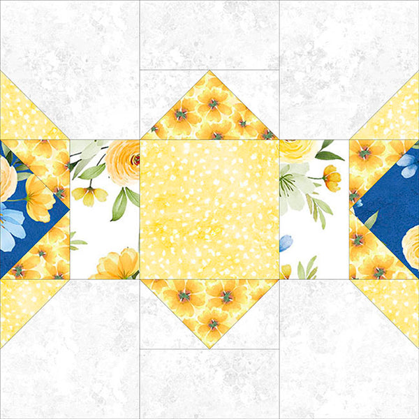 Gentle Meadow Block of the Month Quilt Kit | Wilmington Prints | 91" x 106" Quilt