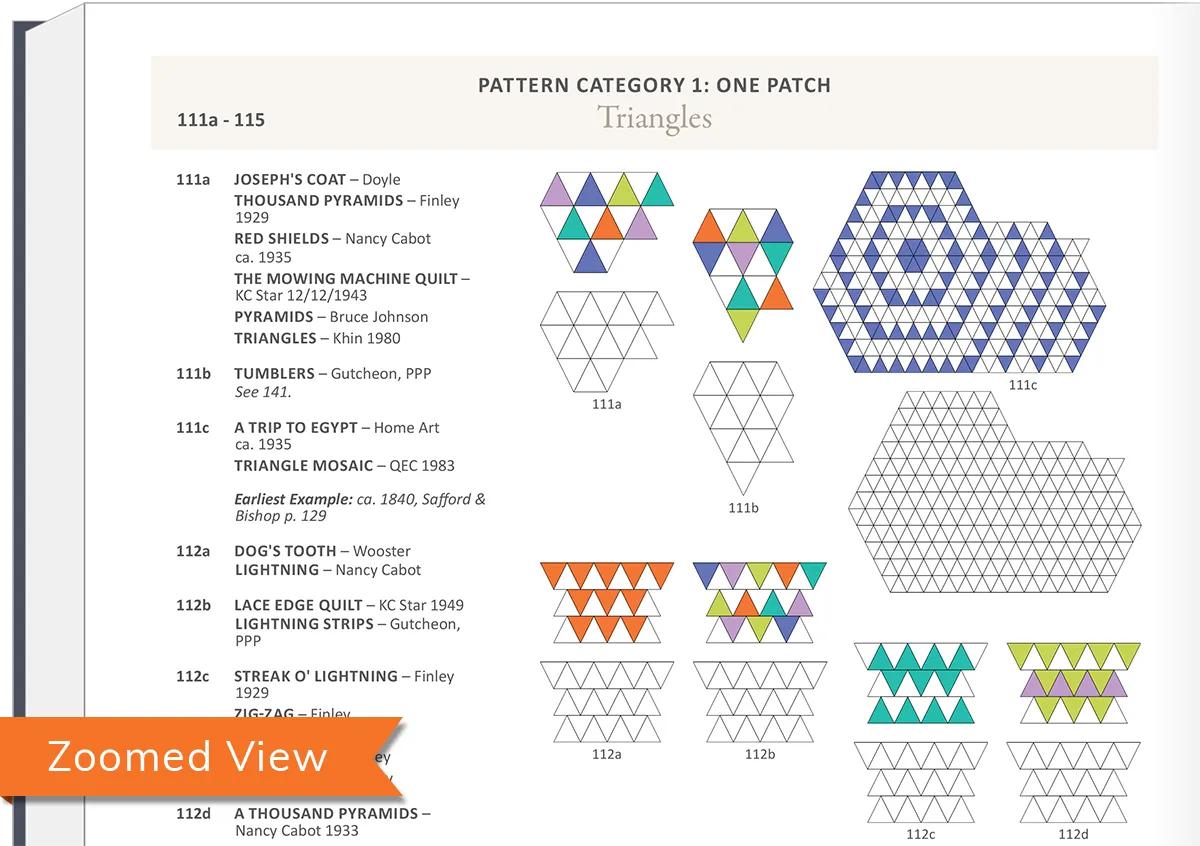 Encyclopedia of Pieced Quilt Patterns