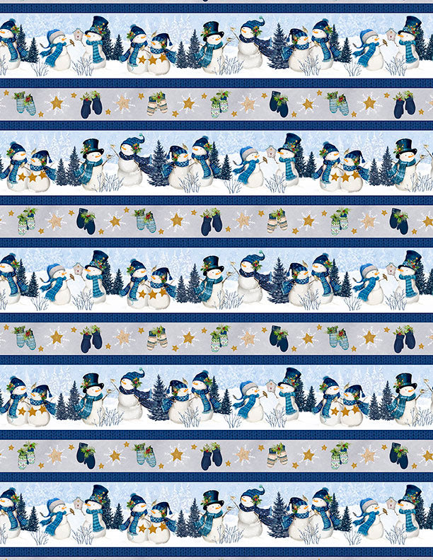 "Border Stripe" - Fabric by the 1/4 Yard