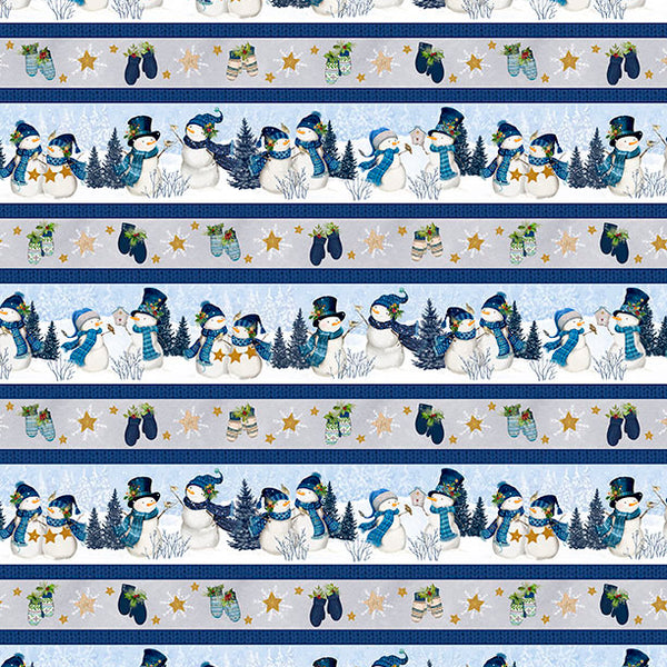 "Border Stripe" - Fabric by the 1/4 Yard