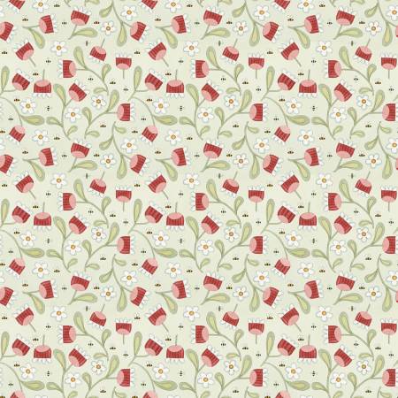 Hop Hop Hooray, Blooms & Bees-Flax Quilting Fabric