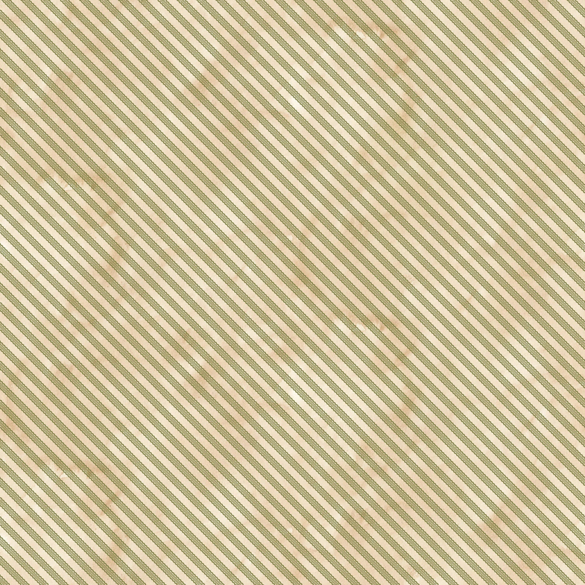 Naughty or Nice Fabric Collection-Ticking Parchment/Green by Riley Blake Designs