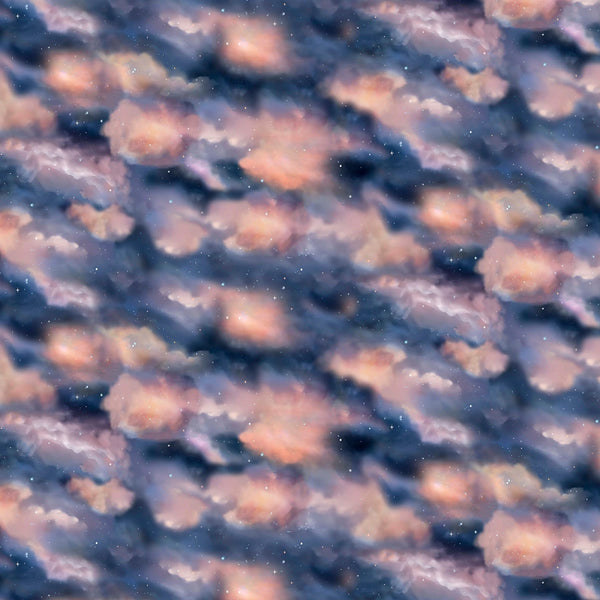 "Night Sunset Sky" Fabric |Timeless Treasures- Fabric by the 1/4 Yard
