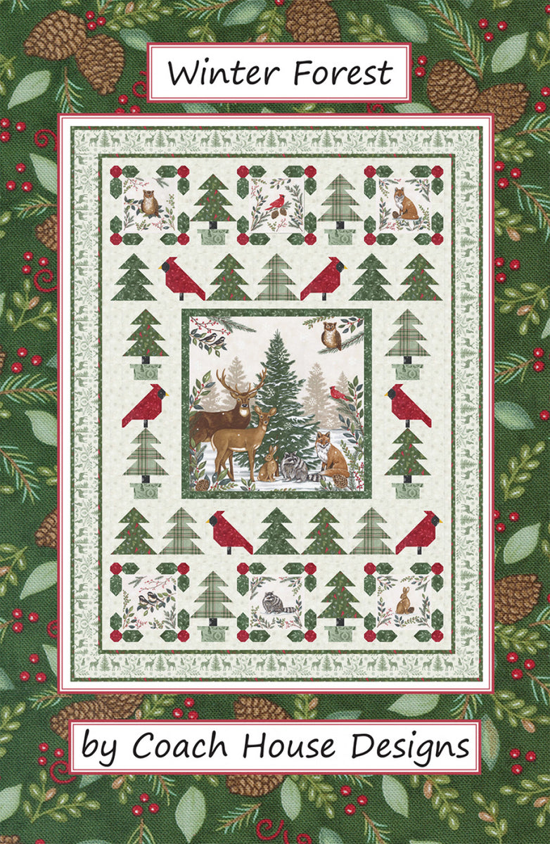 Winter Forest Pattern by Coach House Designs