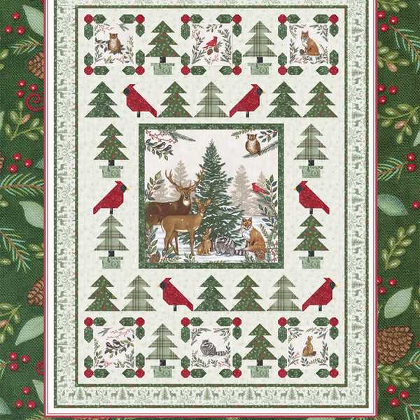 Winter Forest Pattern by Coach House Designs