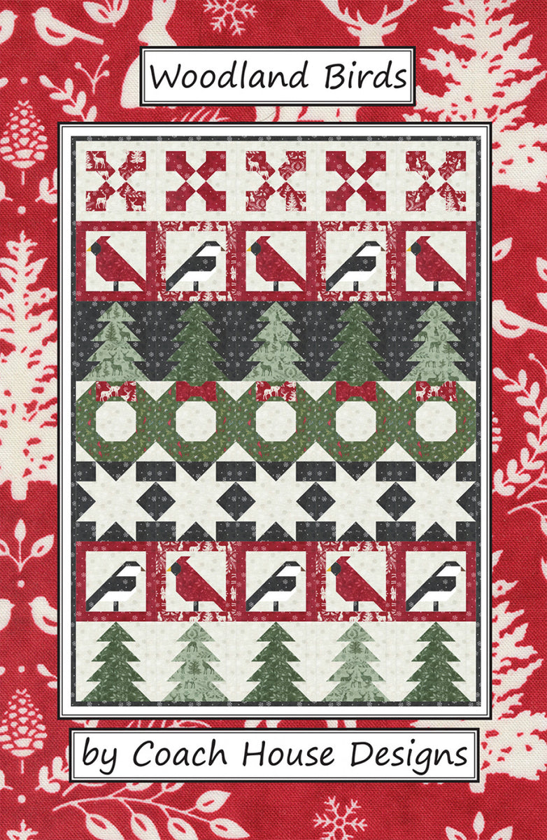 Woodland Birds Quilt Pattern by Coach House Designs