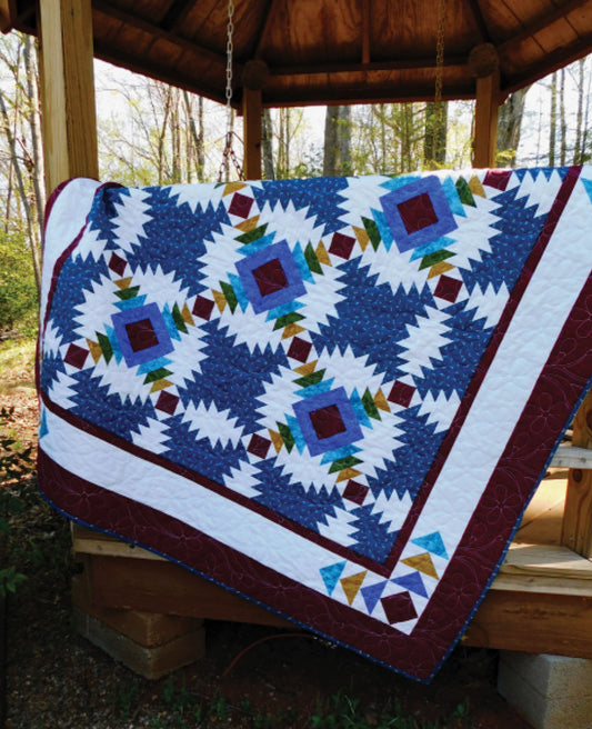 Pineapple Panache Quilt Pattern by Cut Loose Press