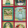 Benartex Christmas Magic Panel - 6 Whimsical Angel & Holiday Blocks
