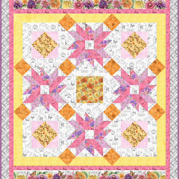 Dahlia Botanica Garden Stars – Wilmington Prints