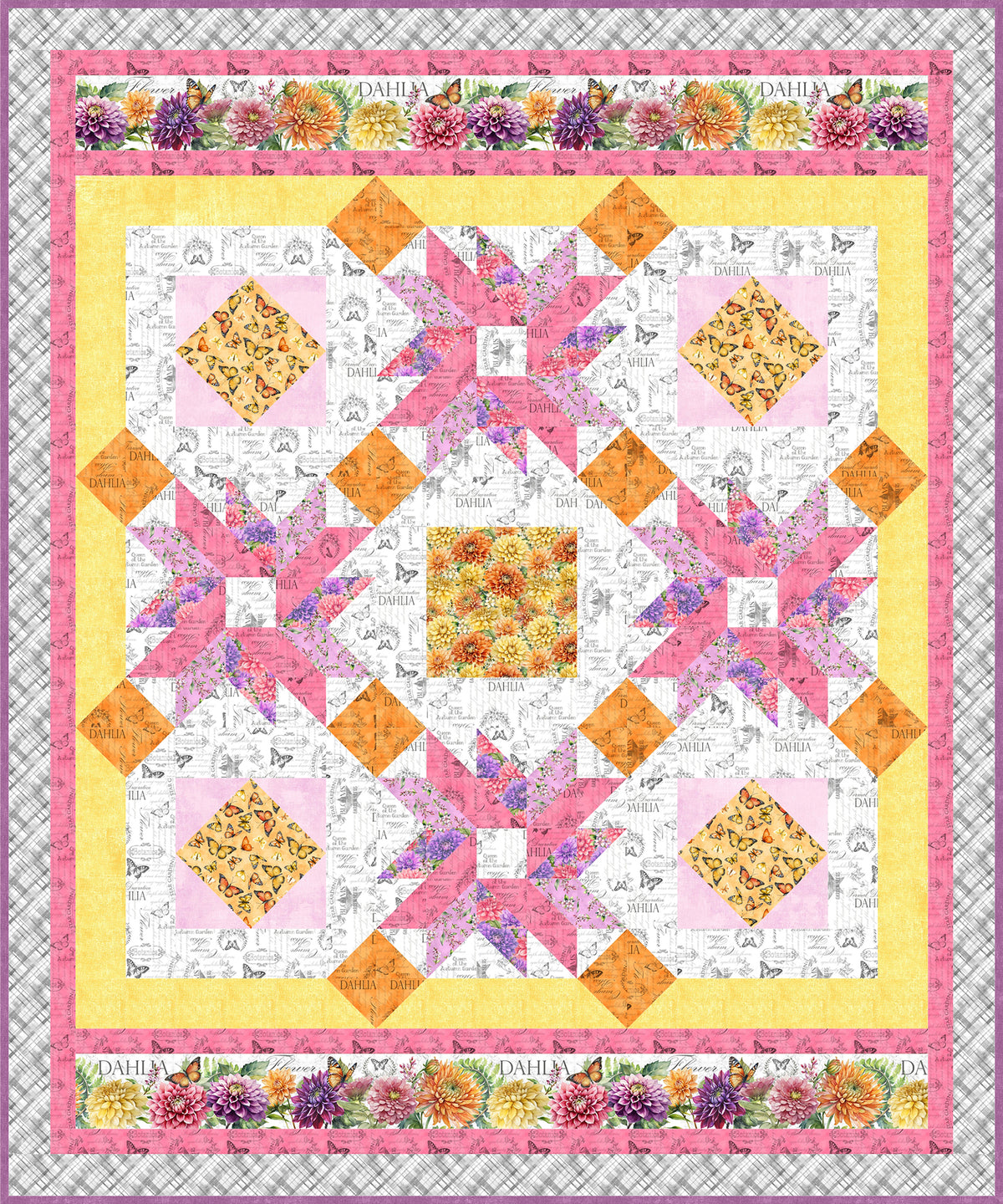 Dahlia Botanica Garden Stars – Wilmington Prints