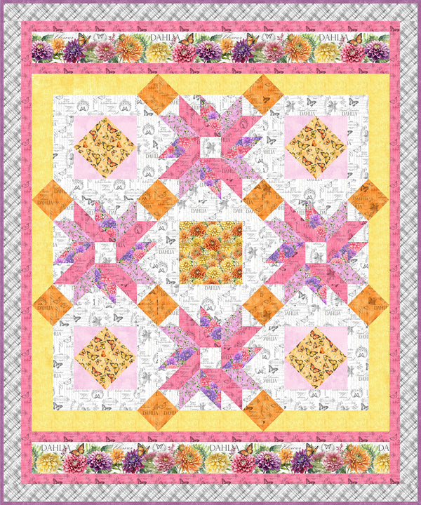 Dahlia Botanica Garden Stars – Wilmington Prints