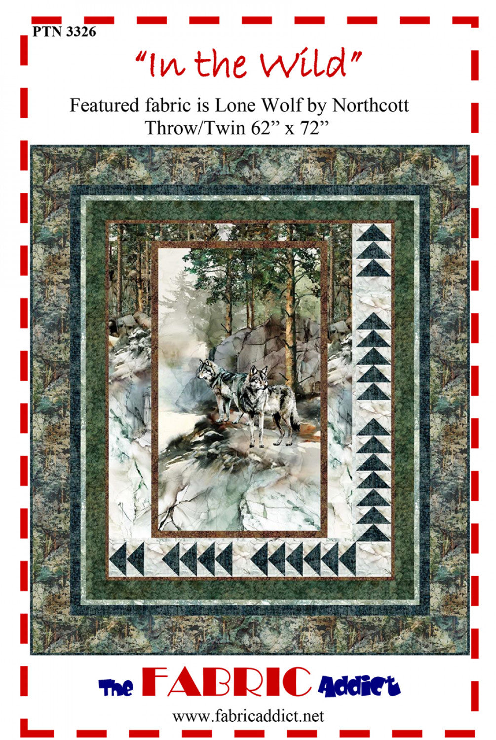 In The Wild Quilting Pattern