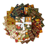 Up On The Housetop Fat Quarter Bundle Quilting Fabric