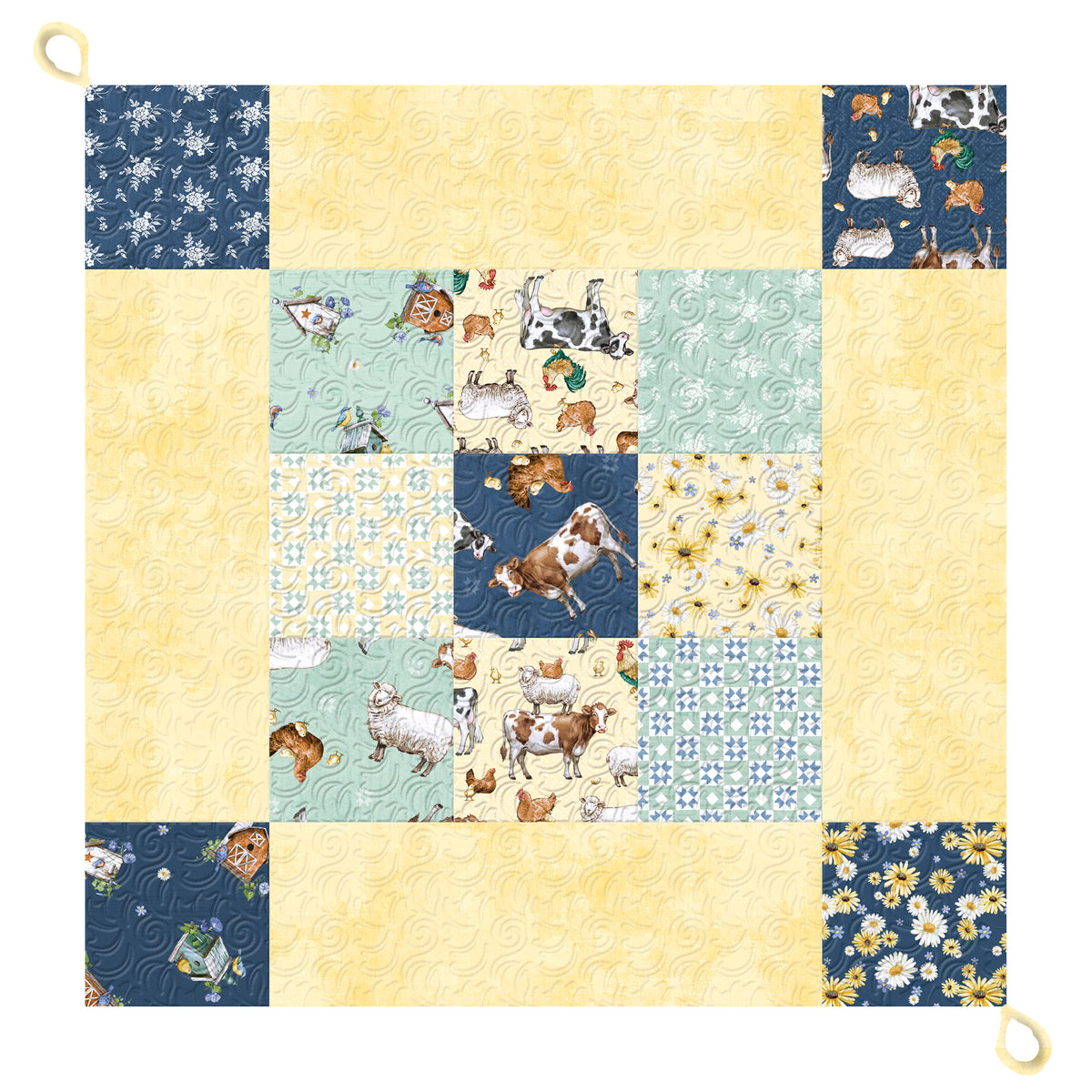 Squared Away Farmhouse Table Topper Kit | Wilmington