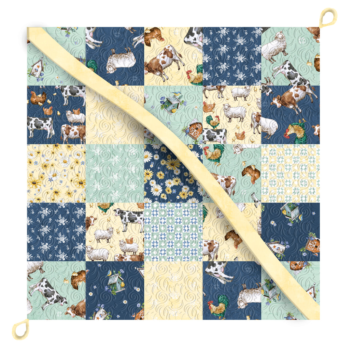 Squared Away Farmhouse Table Topper Kit | Wilmington