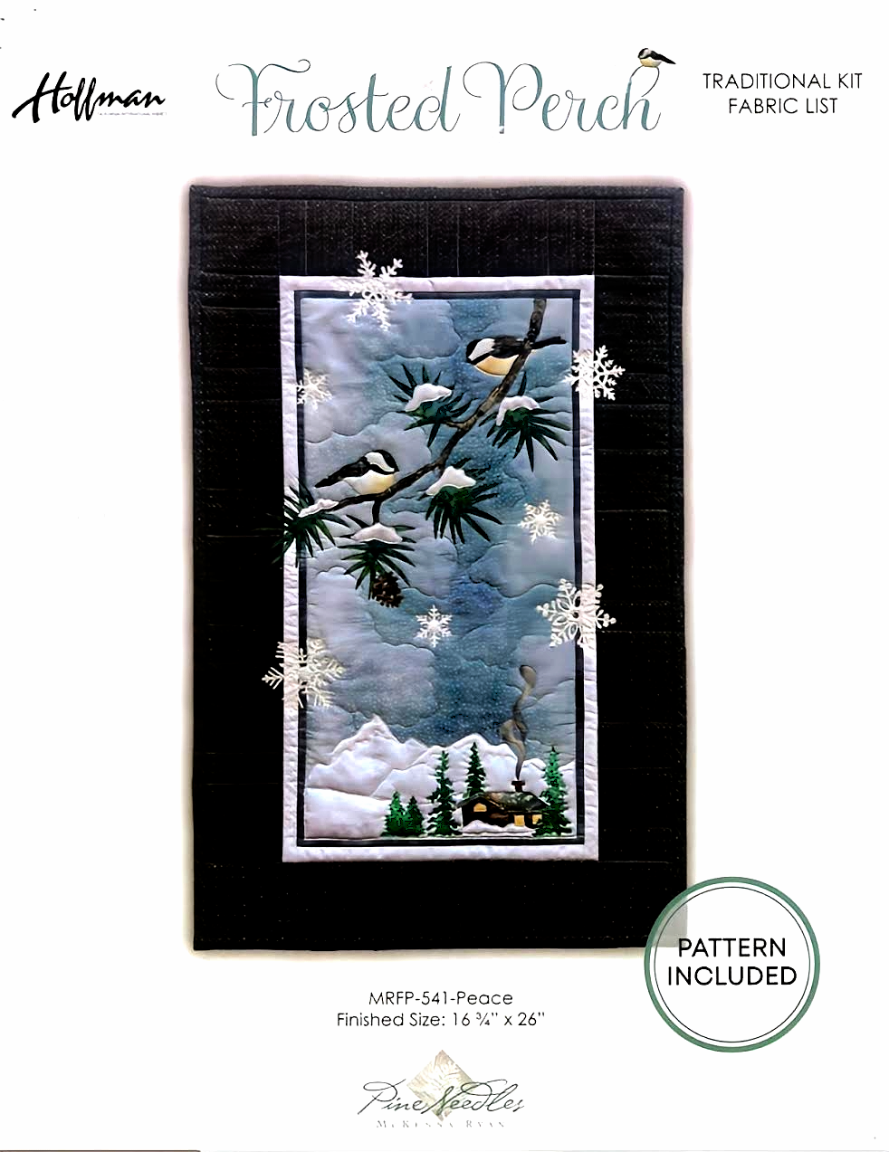 Frosted Perch Quilt Kit by McKenna Ryan | Hoffman - Very Limited Quantity Available