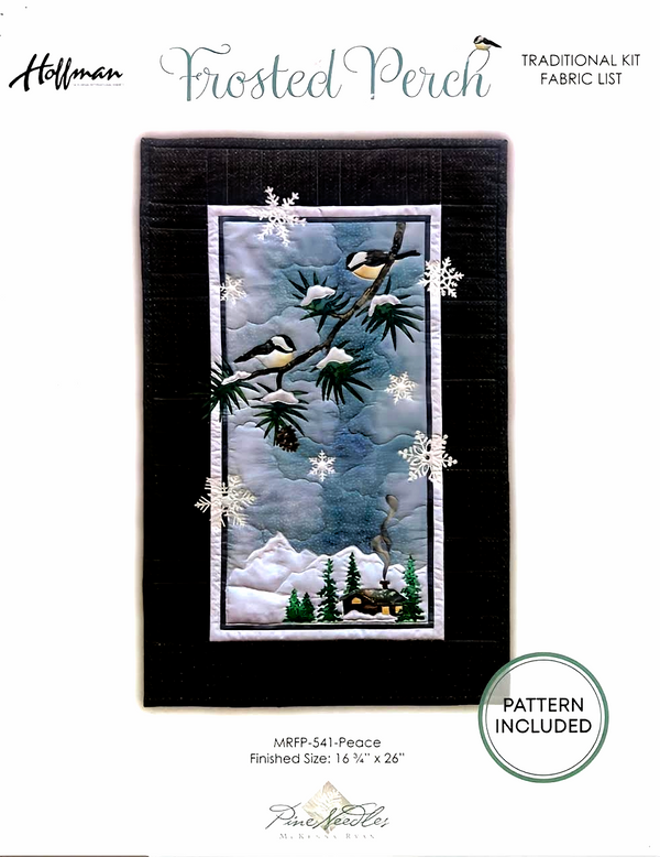 Frosted Perch Quilt Kit by McKenna Ryan | Hoffman - Very Limited Quantity Available