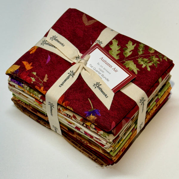 Autumn Air Quilting Fabric Collection - Fat Quarter Bundle by Clothworks