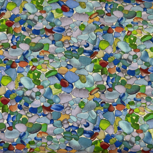 "Sea Glass" Quilting Fabric by the 1/4 yard